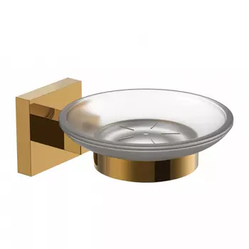 Мыльница с держателем WONZON & WOGHAND POLO WW-8922-DG золото