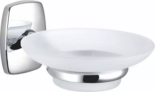 Мыльница с держателем WONZON & WOGHAND PORTO WW-1201 хром