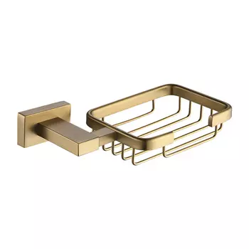 Мыльница Shevanik SG5604G золотой сатин