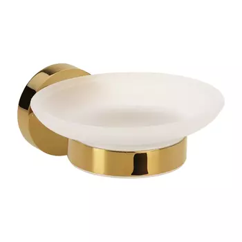 Мыльница стеклянная Bemeta Brilo 161108042 золото