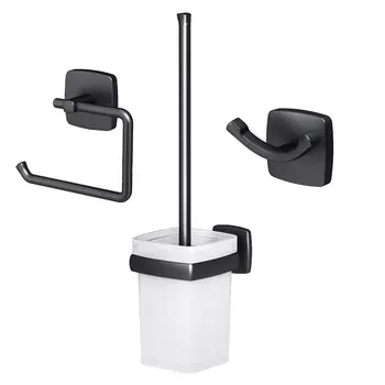 Набор аксессуаров для ванной Am.Pm Gem AK90T2003B черный