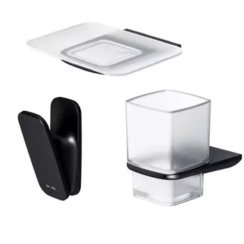 Набор аксессуаров для ванной Am.Pm Inspire V2.0 AK50B1003B черный