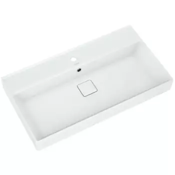 Накладная раковина Aqwella Pure 81 см 4610119205126 белая