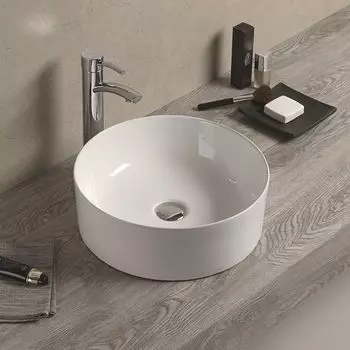 Накладная раковина Art-Max 41 см AM-78170 белая