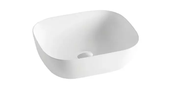 Накладная раковина Art-Max 50 см AM110-T белая