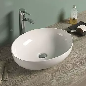 Накладная раковина Art-Max 52 см AM-78166 белая