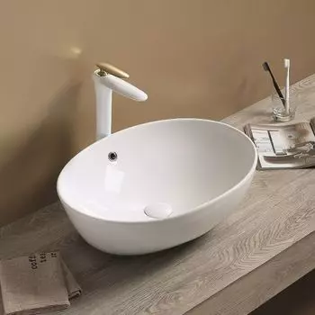 Накладная раковина Art-Max 60 см AM-78394 белая