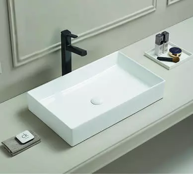 Накладная раковина Art-Max 60 см AM-78570B-60 белая