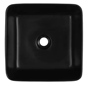 Накладная раковина Azario 40 см AZ-2075-B-MB черная матовая