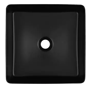 Накладная раковина Azario 40 см AZ-2179-MB черная матовая