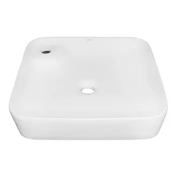 Накладная раковина Azario 46 см AZ-2181 белая глянцевая