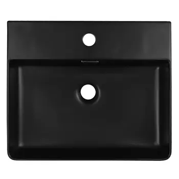 Накладная раковина Azario 50 см AZ-2173-S-MB черная матовая