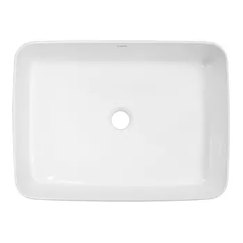 Накладная раковина Azario 50 см AZ-2284 белая глянцевая