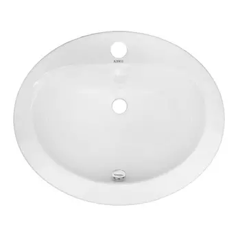 Накладная раковина Azario 51 см AZ-6001 белая глянцевая
