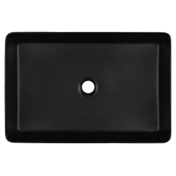 Накладная раковина Azario 60 см AZ-2174-MB черная матовая