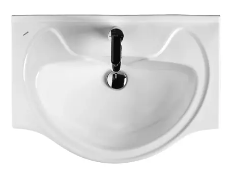 Накладная раковина Brevita Байкал 66 см 1.WH10.9.651 белая