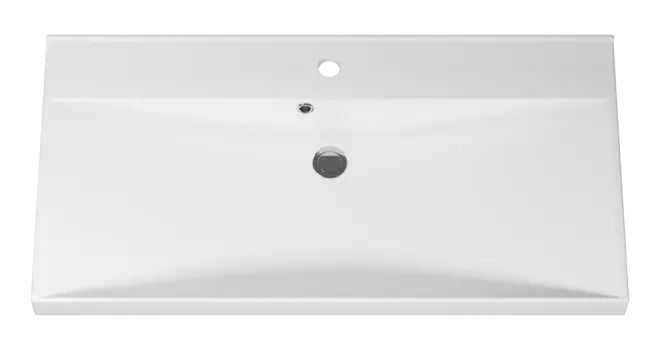 Накладная раковина Brevita D4019 89 см Р-Мис14090-4019Д белая