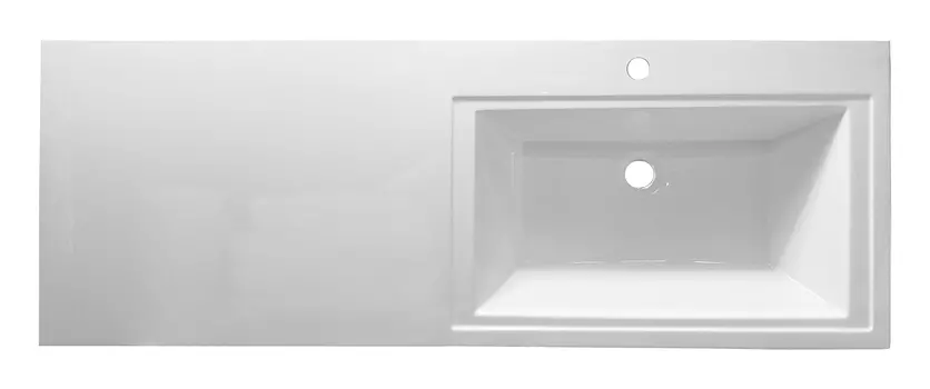 Накладная раковина Brevita Даллас 130 см ФР-00002167 белая