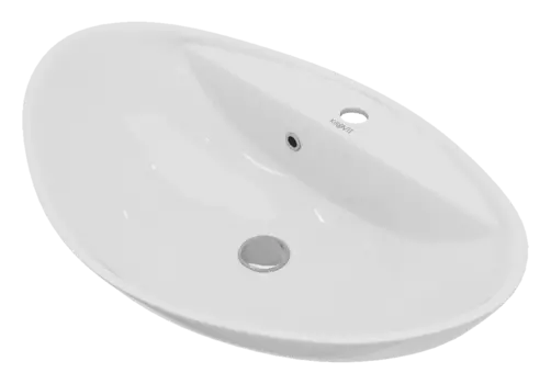 Накладная раковина Brevita Гамма 60 см 4630055550494 белая