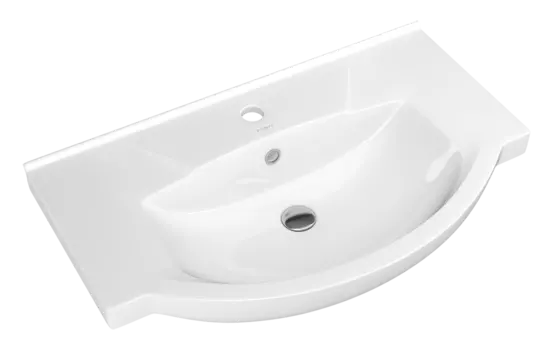 Накладная раковина Brevita Элеганс 76 см 4620008197371 белая