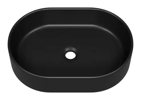 Накладная раковина Brevita Nuage 50 см MU0055B-MB черная