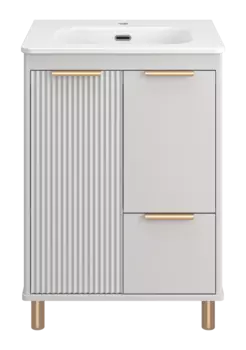 Накладная раковина Brevita Onda 61 см B-OND060-01 белая