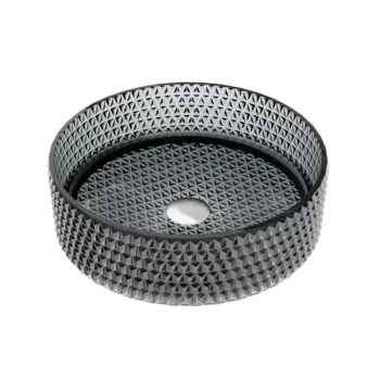 Раковина накладная Ceramica Nova Cristal 36 см CN6060 черная