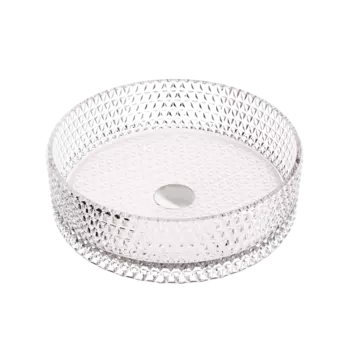 Раковина накладная Ceramica Nova Cristal 36 см CN6061 розовая