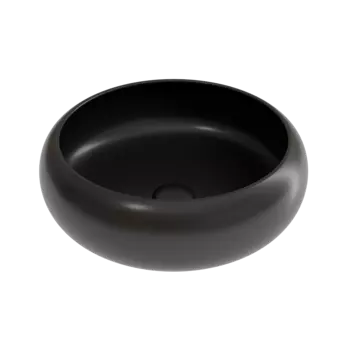 Раковина накладная Ceramica Nova Element 36 см CN6050MB черная матовая