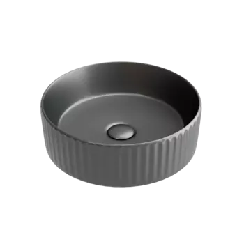 Раковина накладная Ceramica Nova Element 36 см CN6057MDH темный антрацит матовая