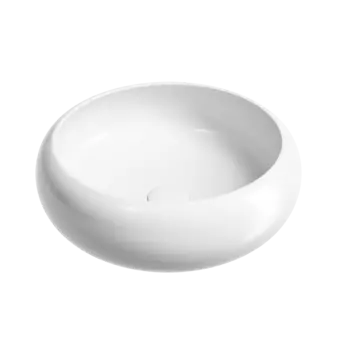 Раковина накладная Ceramica Nova Element 36 см CN6050MW белая матовая