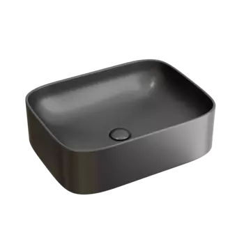 Раковина накладная Ceramica Nova Element 51 см CN6052MDH темный антрацит матовая