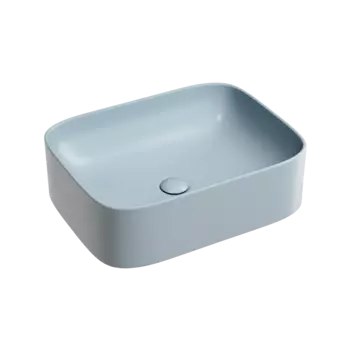 Раковина накладная Ceramica Nova Element 51 см CN6052MHL серо-голубая матовая