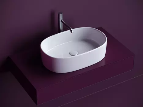 Раковина накладная Ceramica Nova Element 56 см CN6075 белая