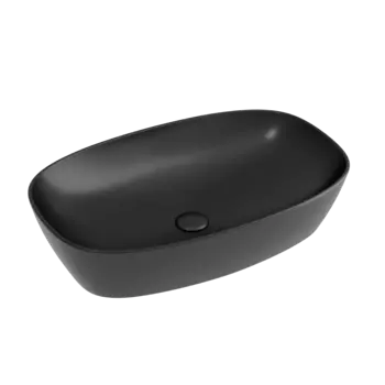Раковина накладная Ceramica Nova Element 60 см CN6049MB черная матовая