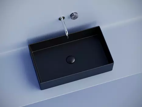 Раковина накладная Ceramica Nova Element 60 см CN6070MB черная матовая