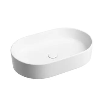 Раковина накладная Ceramica Nova Element 61 см CN6048MW белая матовая