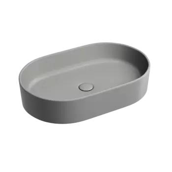 Раковина накладная Ceramica Nova Element 61 см CN6048MH антрацит матовая