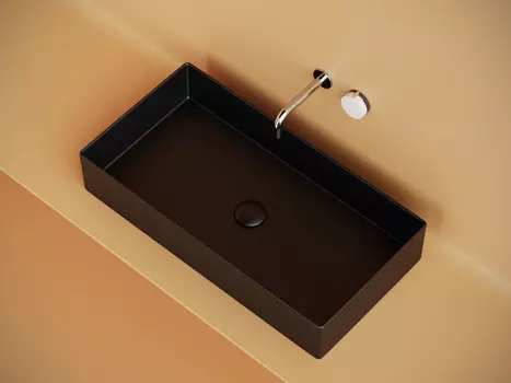 Раковина накладная Ceramica Nova Element 70 см CN6071MB черная матовая