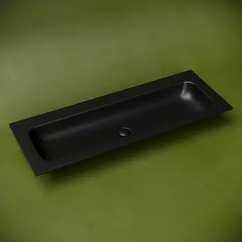 Раковина накладная Ceramica Nova Grace 121 см CN7016MBwx черная матовая