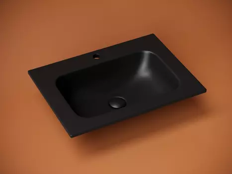 Раковина накладная Ceramica Nova Grace 61 см CN7011MB черная матовая