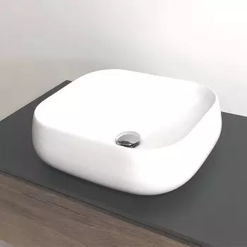 Накладная раковина Comforty 78103 45 см, белая