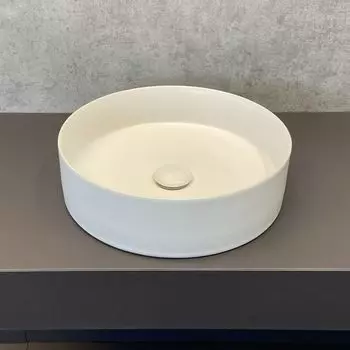 Накладная раковина Comforty 9110 MW 39 см, белая