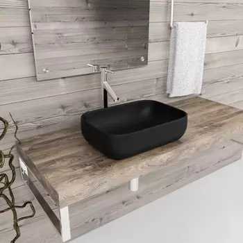 Накладная раковина Esbano Martel-N 50 см ESRNMARTNMB черная матовая