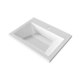 Накладная раковина Grossman Блисс 60 см 10.R01.60.000 белая глянцевая