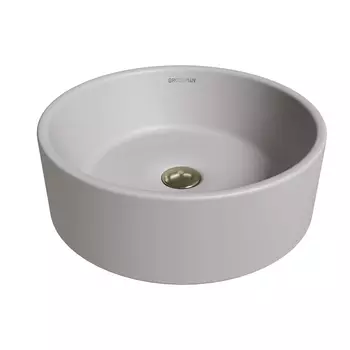 Накладная раковина Grossman Color 41 см GR-3013GLM серая матовая
