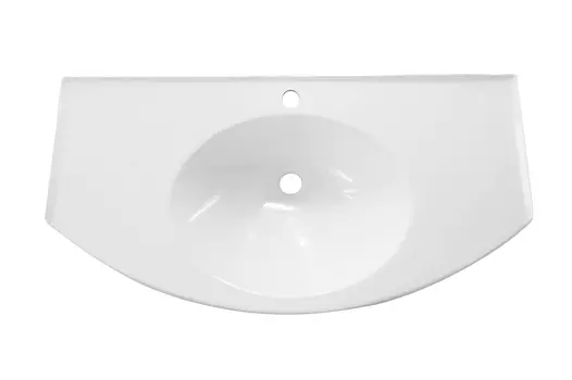Накладная раковина Эстет Флорида 100 см ФР-00014966 silk белая