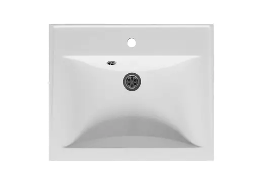 Накладная раковина Эстет Комфорт 59 см ФР-00014940 silk белая