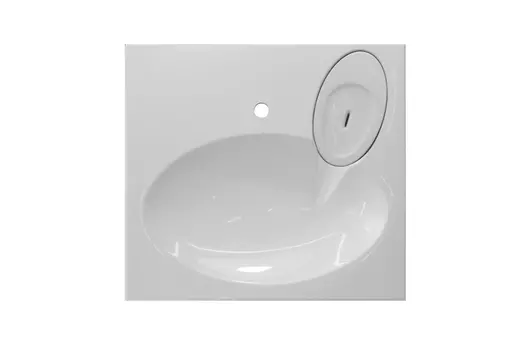 Накладная раковина Эстет Lea 60 см ФР-00014907 silk белая