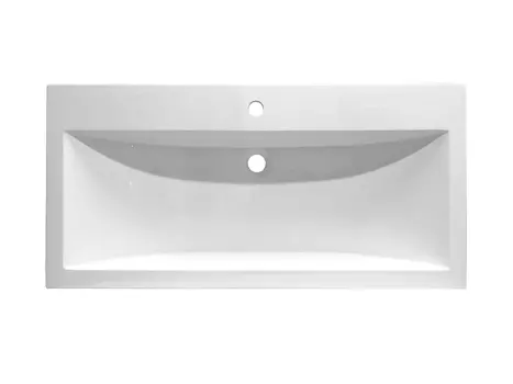 Накладная раковина Эстет Монако 100 см ФР-00014948 silk белая